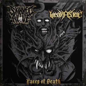SKINNED ALIVE - Faces Of Death cover 