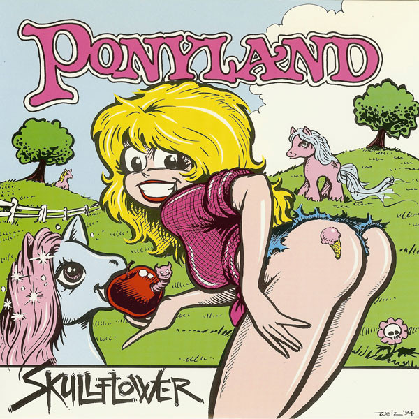 SKULLFLOWER - Ponyland / Fake Revolt cover 