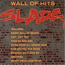 SLADE - Wall Of Hits cover 