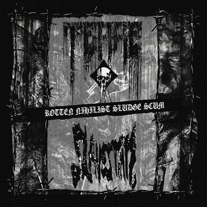 SLAVESTATE - Rotten Nihilist Sludge Scum cover 