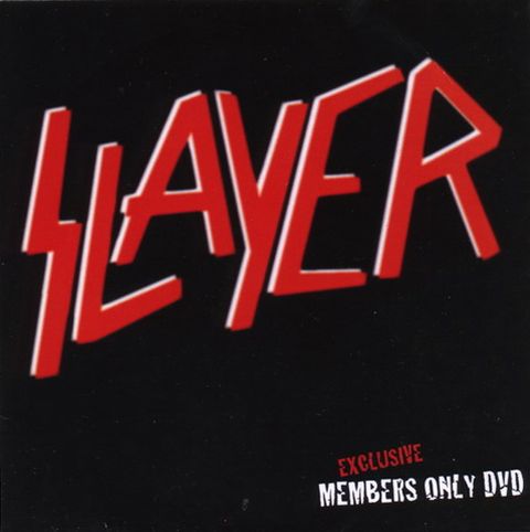 SLAYER - Exclusive Members Only DVD cover 