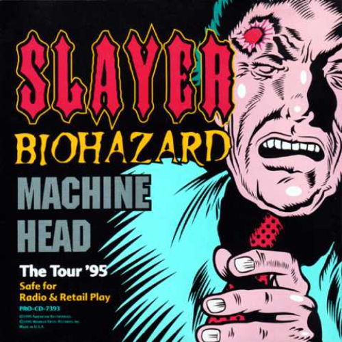 SLAYER - The Tour '95 cover 