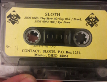 SLOTH - Basement Tape cover 