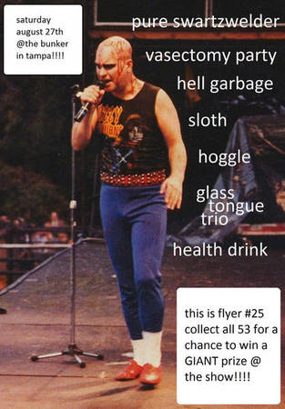 SLOTH - Show Flyer #25 cover 