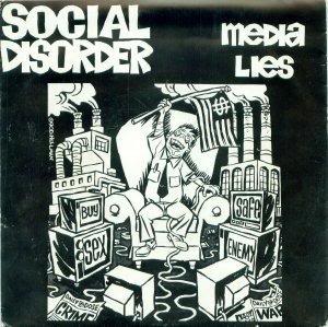 SOCIAL DISORDER - Media Lies cover 