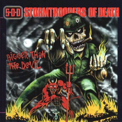 S.O.D. - Bigger Than the Devil cover 