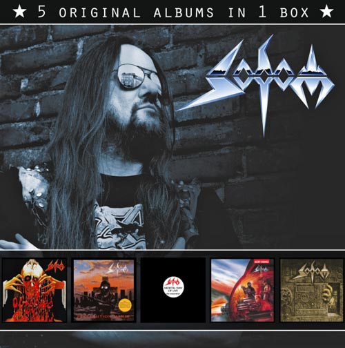 SODOM - 5 Original Albums in 1 Box (2013) cover 