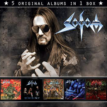SODOM - 5 Original Albums in 1 Box (2014) cover 