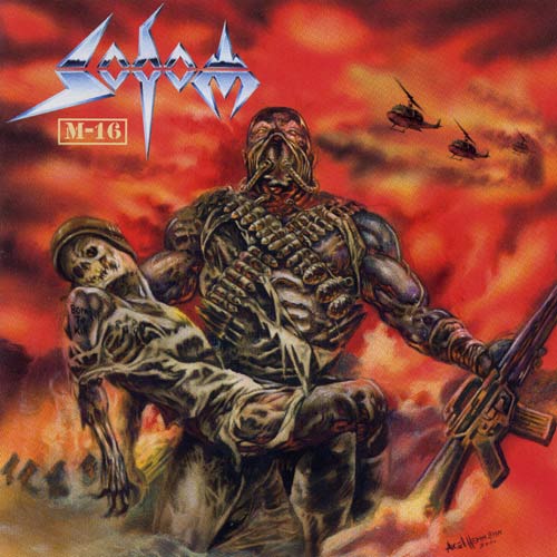 SODOM - M-16 cover 