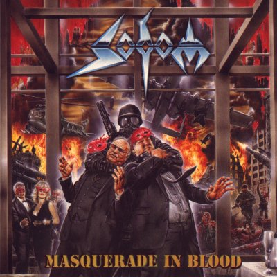 SODOM - Masquerade in Blood cover 