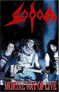 SODOM - Mortal Way of Live cover 