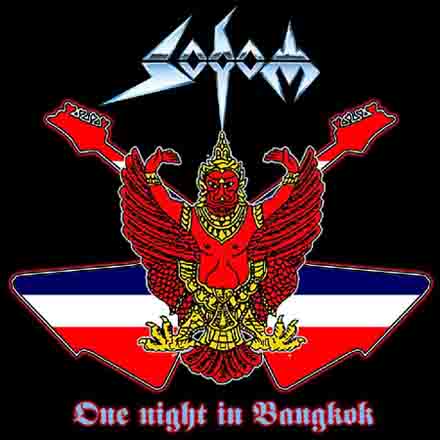 SODOM - One Night in Bangkok cover 