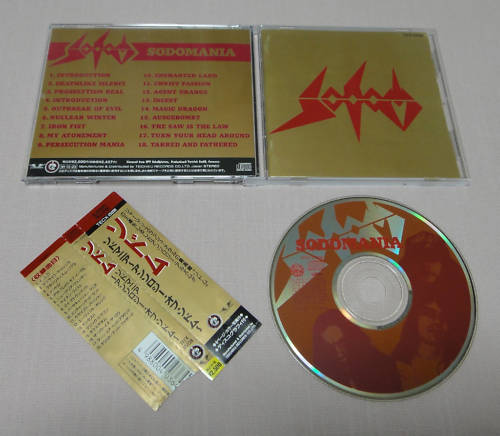 SODOM - Sodomania cover 