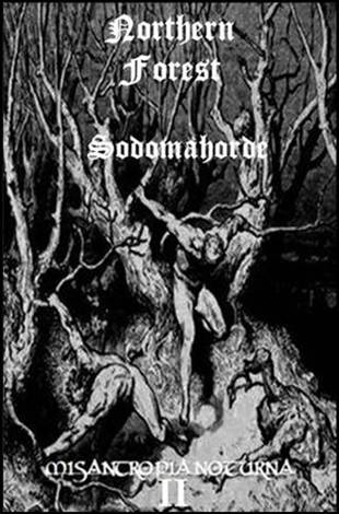 SODOMAHORDE - Misantropia Noturna II cover 