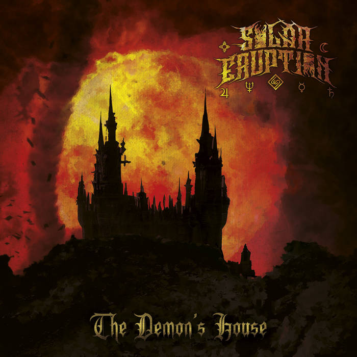 SOLAR ERUPTION - The Demon's House cover 