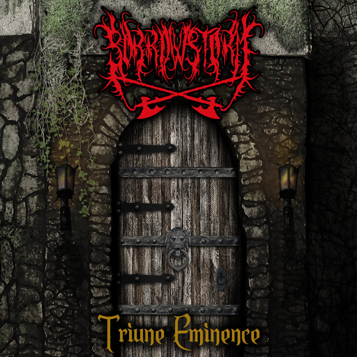 SORROWSTORM - Triune Eminence cover 