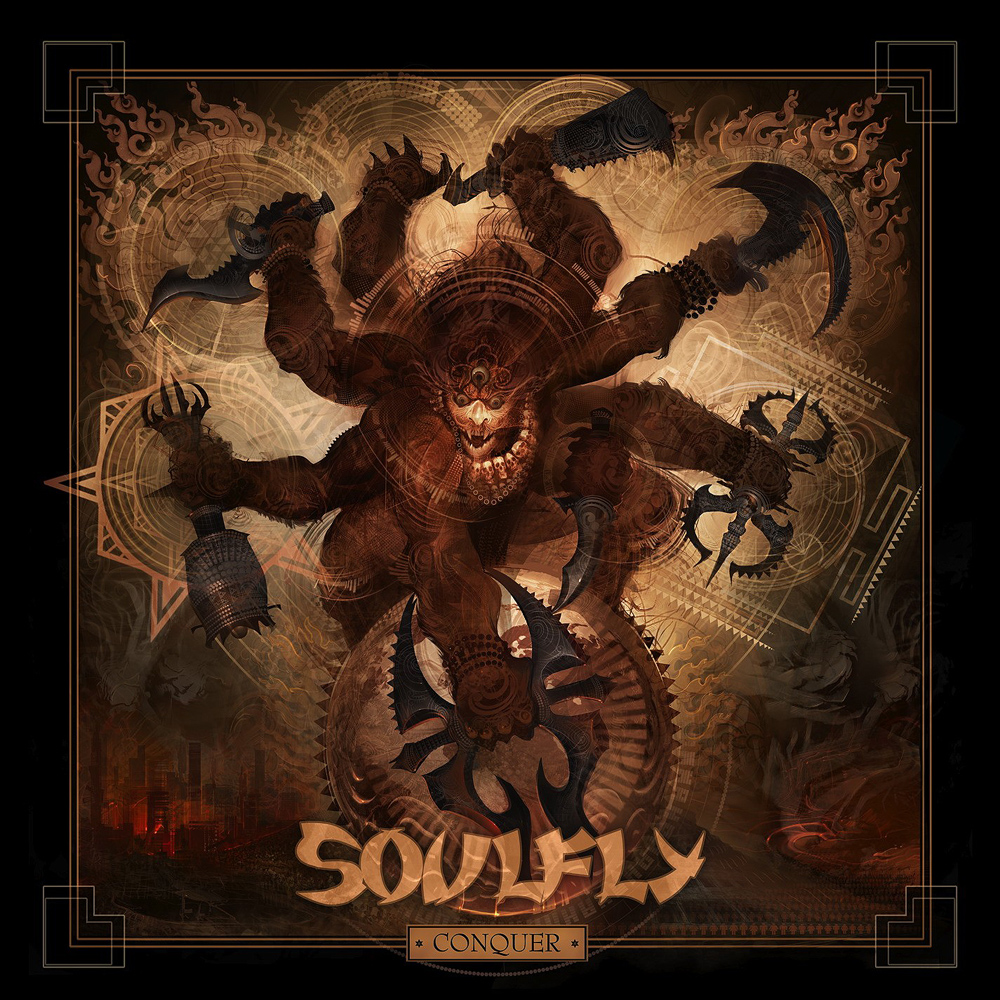SOULFLY - Conquer cover 