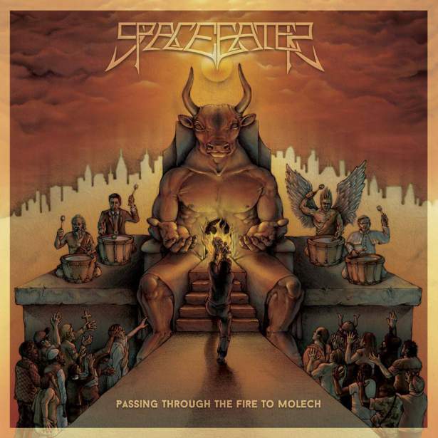 SPACE EATER - Passing Through the Fire to Molech cover 