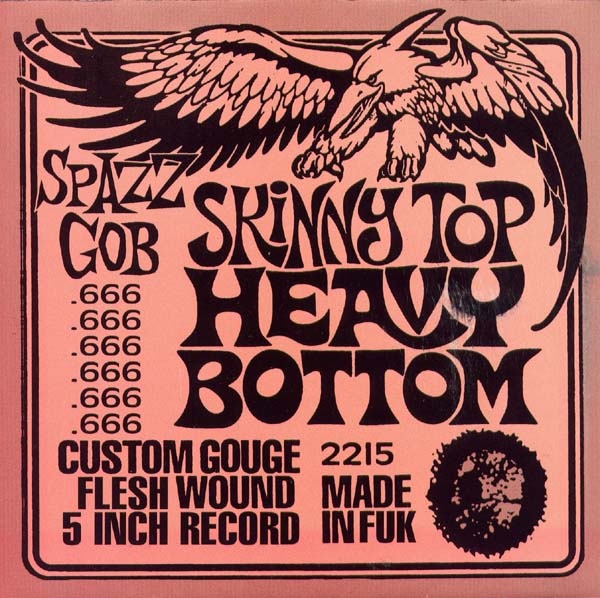 SPAZZ - Skinny Top, Heavy Bottom cover 