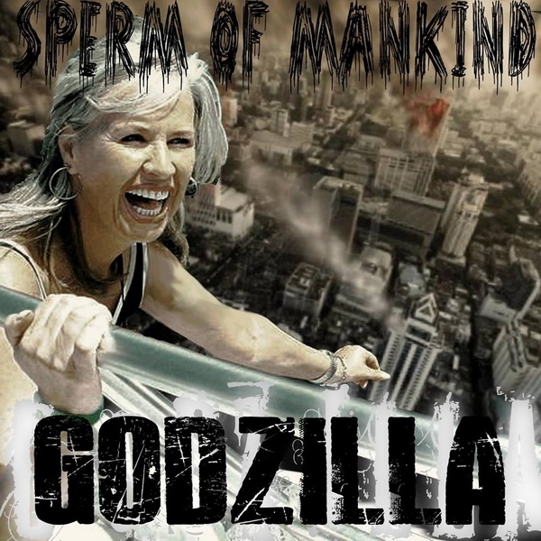 SPERM OF MANKIND - Godzilla cover 