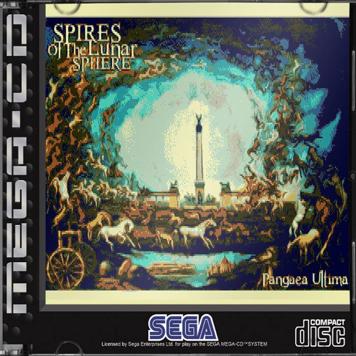 SPIRES OF THE LUNAR SPHERE - Pangaea Ultima: 8​-​Bit cover 