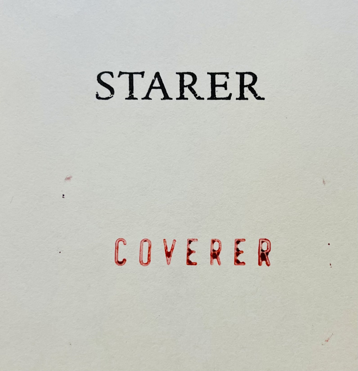 STARER - Coverer cover 
