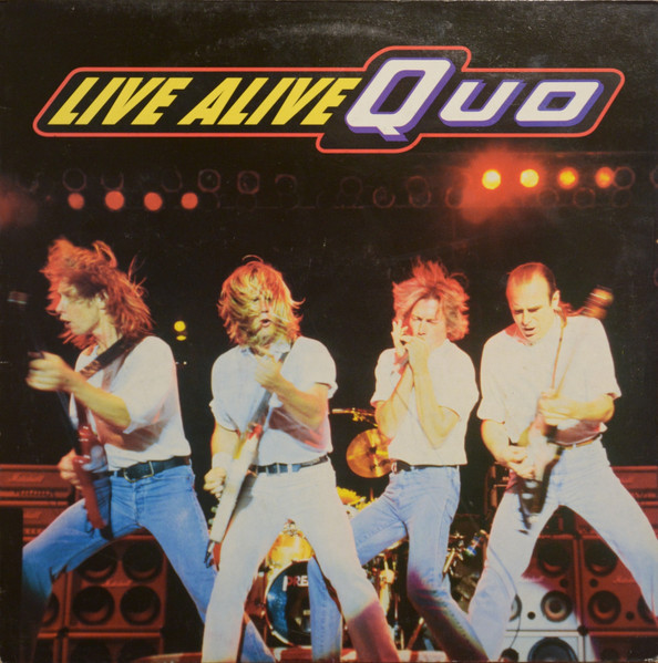 STATUS QUO - Live Alive Quo cover 