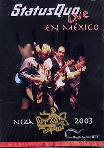 STATUS QUO - Live In Mexico Neza 2003 cover 