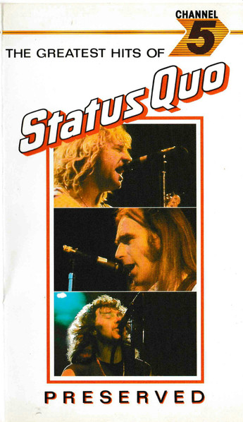 STATUS QUO - Preserved cover 