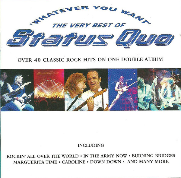 STATUS QUO - Whatever You Want – The Very Best of Status Quo cover 