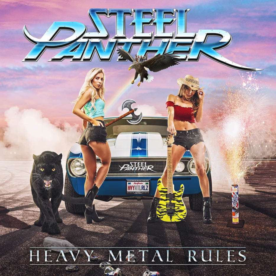 STEEL PANTHER - Heavy Metal Rules cover 