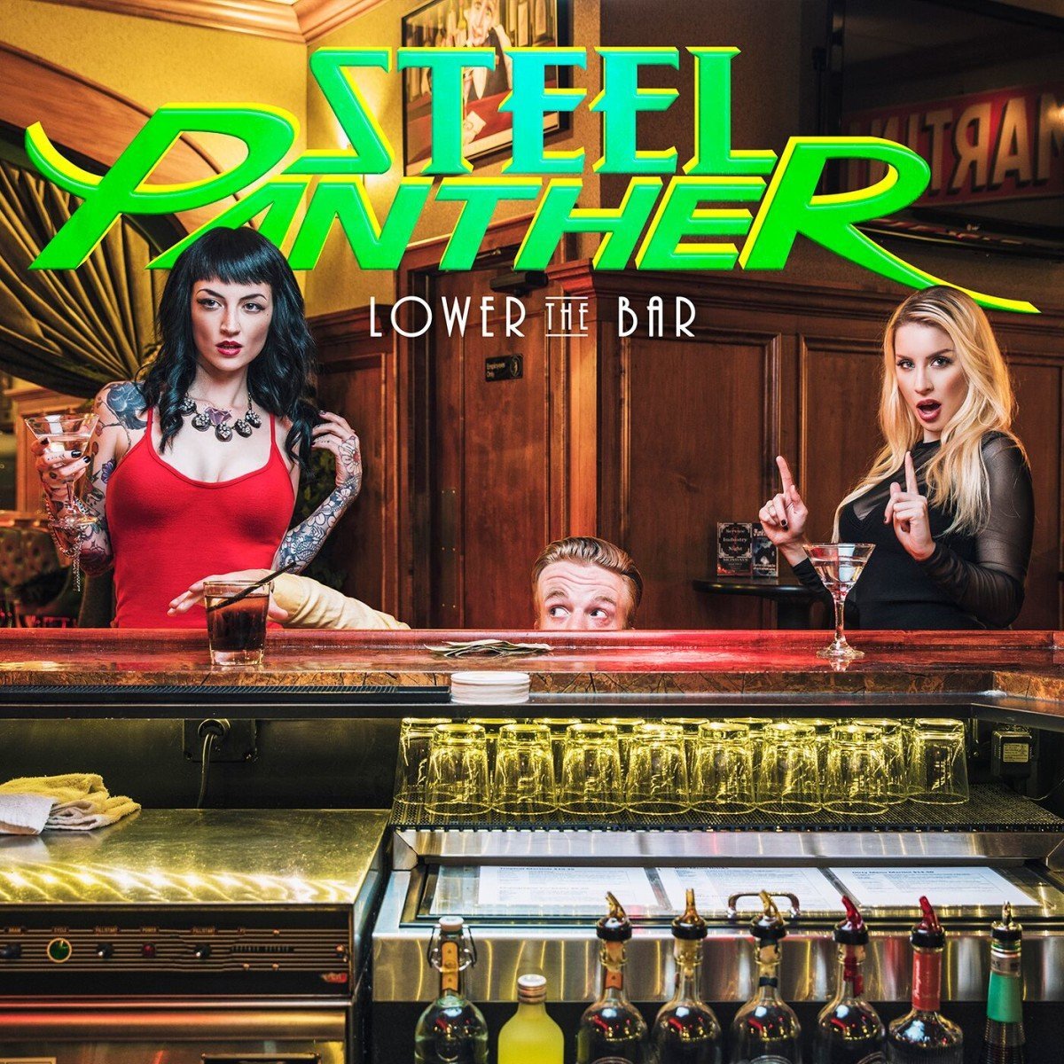 STEEL PANTHER - Lower the Bar cover 