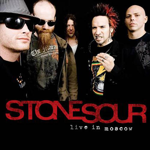 STONE SOUR - Live in Moscow cover 