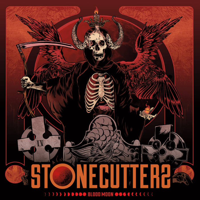 STONECUTTERS - Blood Moon cover 