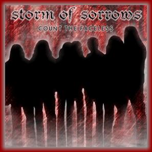STORM OF SORROWS - Count the Faceless cover 