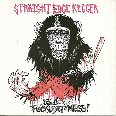 STRAIGHT EDGE KEGGER - Is A Fucked Up Mess! cover 
