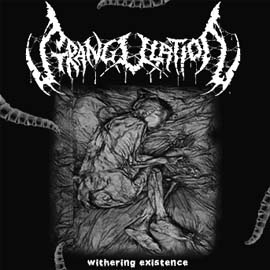 STRANGULATION - Withering Existence cover 