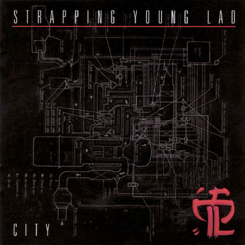 STRAPPING YOUNG LAD - City cover 