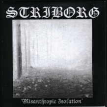 STRIBORG - Misanthropic Isolation cover 
