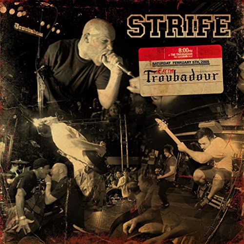 STRIFE - Live At The Troubadour cover 