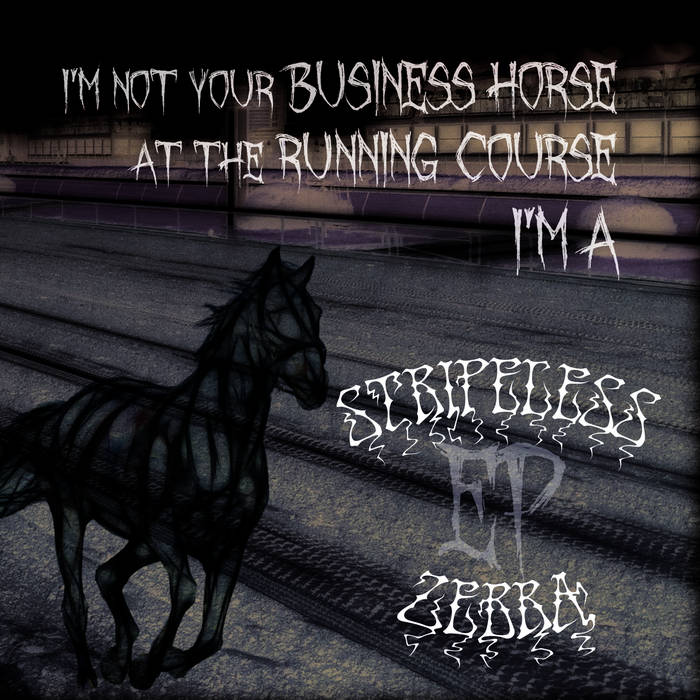 STRIPELESS ZEBRA - Stripeless cover 
