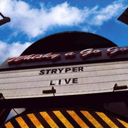 STRYPER - Live At The Whisky cover 