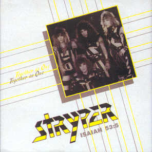 STRYPER - Together As One cover 
