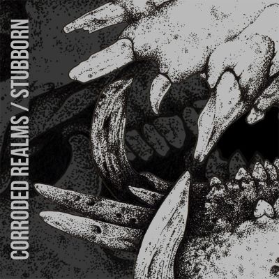 STUBBORN - Corroded Realms / Stubborn cover 