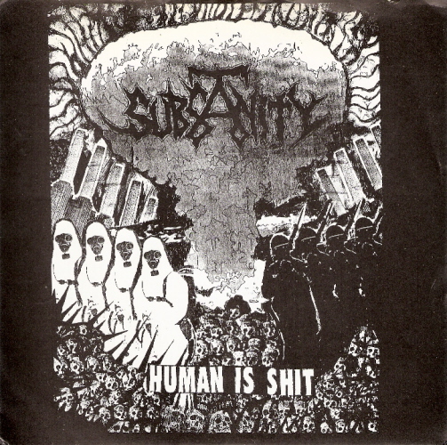 SUBSANITY - Human Is Shit cover 
