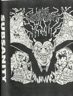 SUBSANITY - Post-Apocalyptic Doom Attack cover 