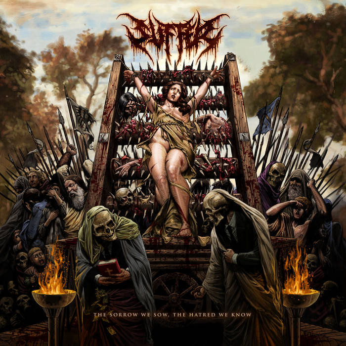 SUFFER (UK-2) - The Sorrow We Sow, The Hatred We Know cover 