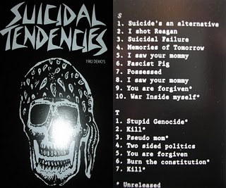 SUICIDAL TENDENCIES - Demo 2 cover 