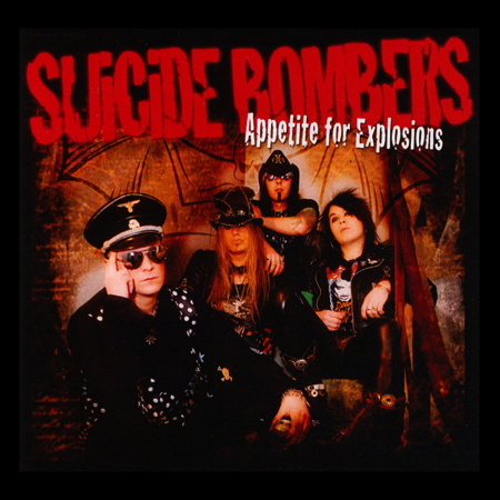 SUICIDE BOMBERS - Appetite For Explosions cover 