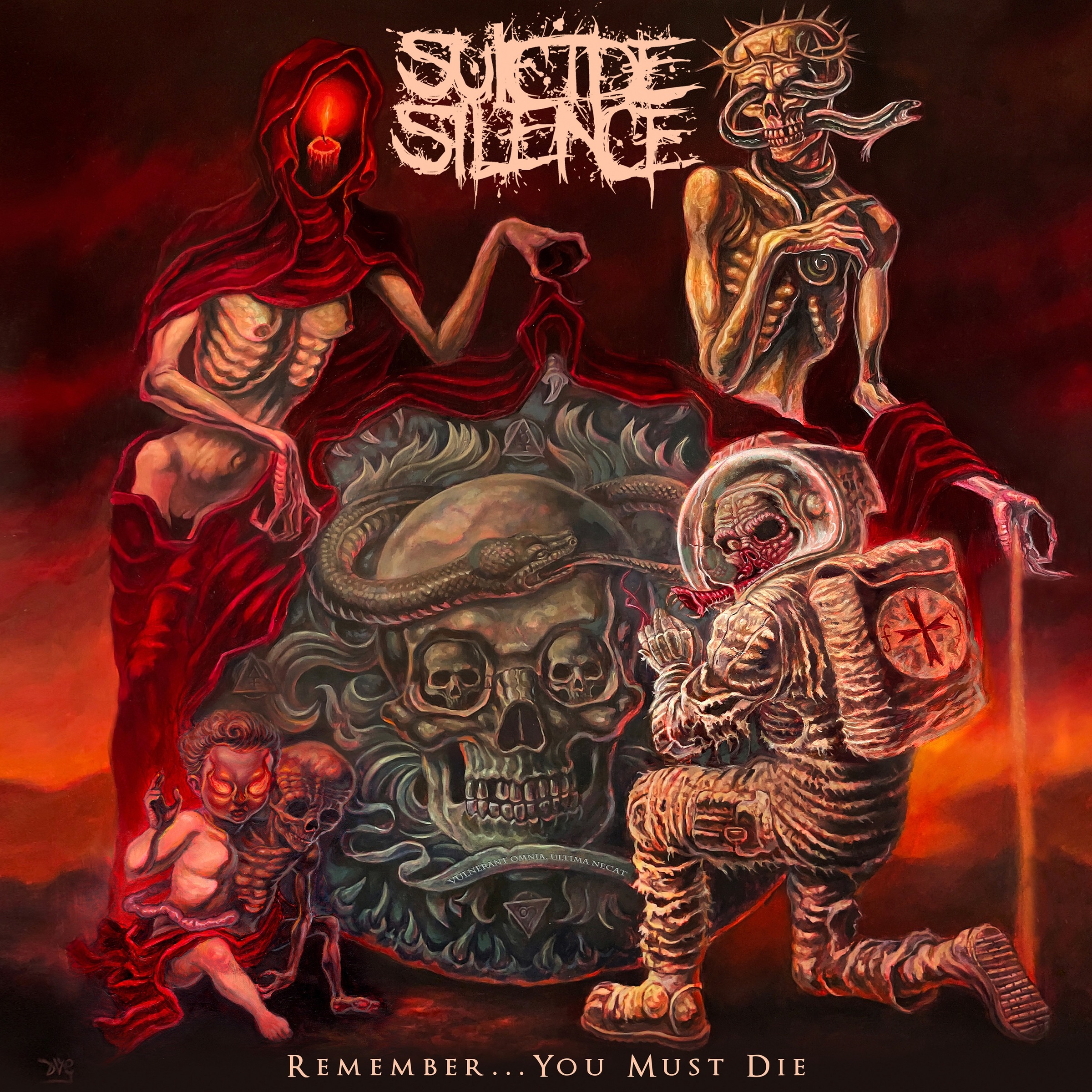 SUICIDE SILENCE - Remember… You Must Die cover 